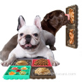 Feeder Bowl Hunde Lick Matte Hundefutterteller Teller